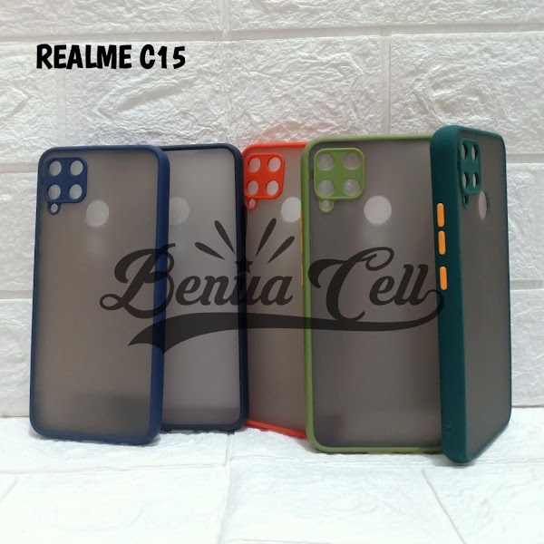 CASE REALME C15 C12 C11 - CASE MATTE FULL COLOR  REALME C12 C11 C15 - BC