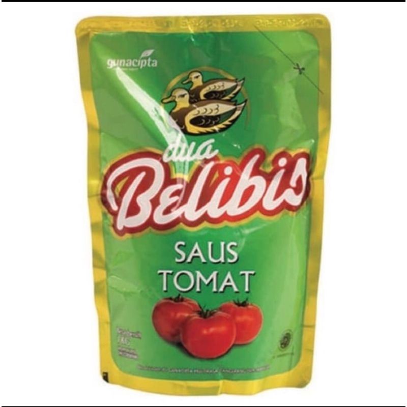 

SAUCE TOMAT DAN SAUCE CABE 1KG DUA BELIBIS PROMO