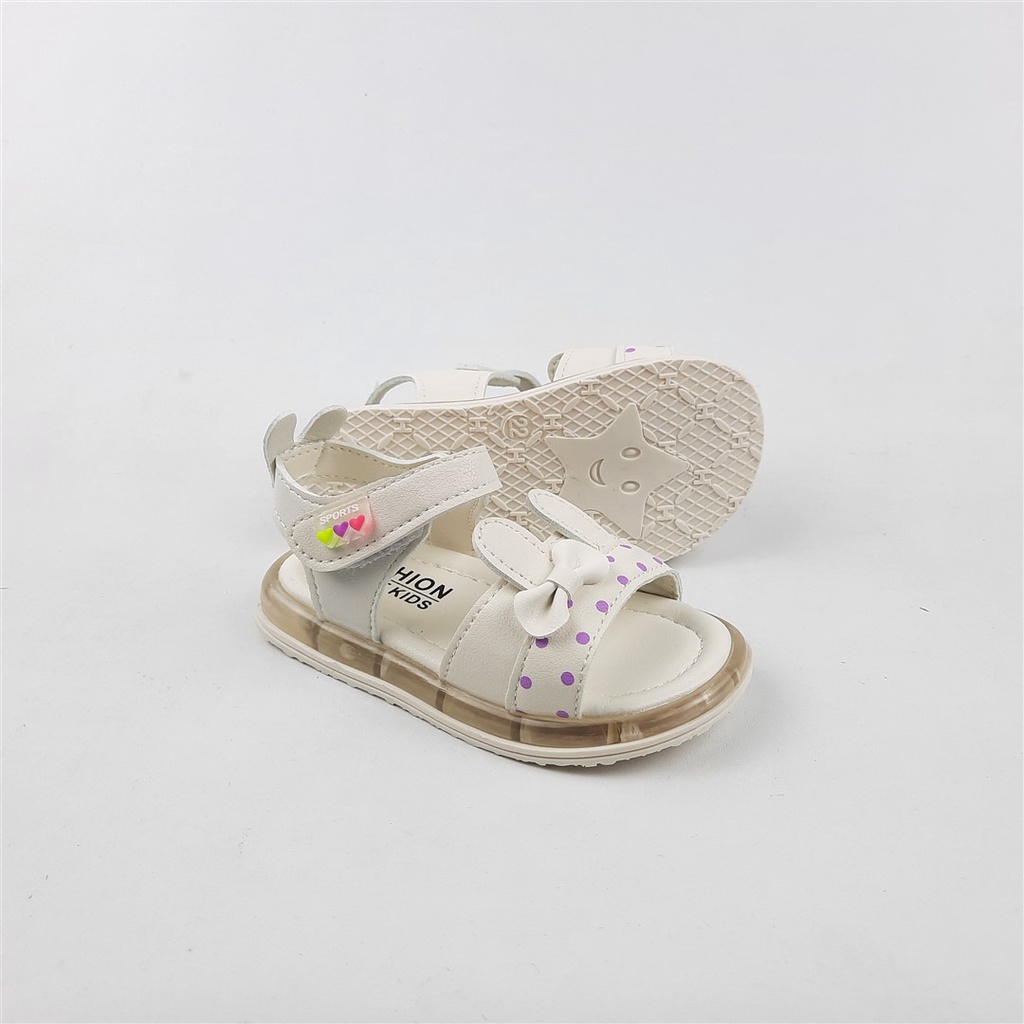 Sandal sepatu LED anak perempuan usia 1-3 thn Sport 805 21-25