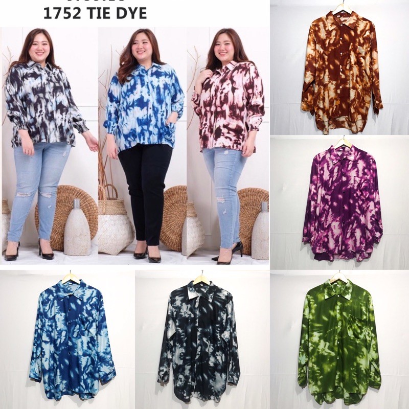 KEMEJA BIG SIZE All Size -JUMBO XXXL BAJU atasan wanita