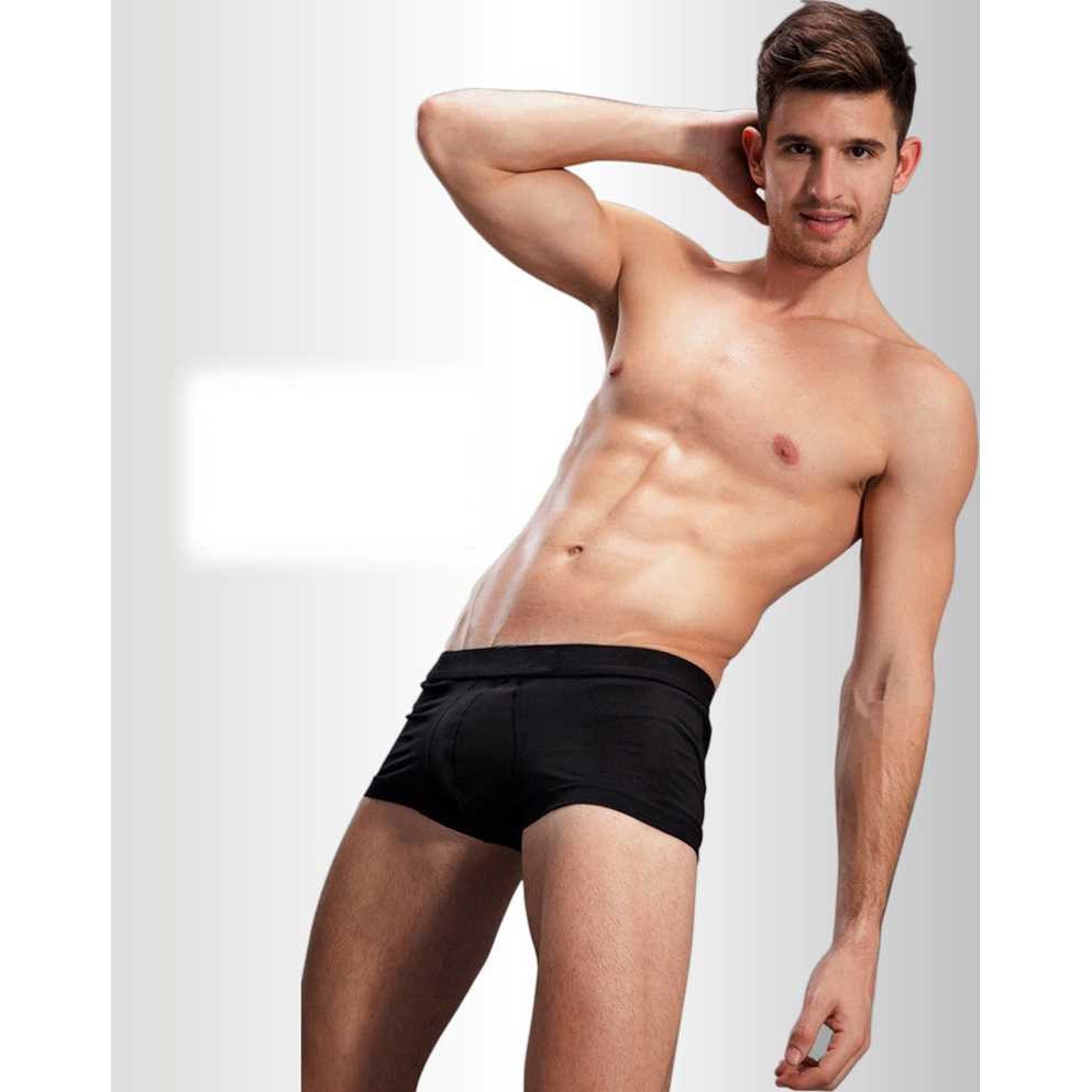 Celana Dalam Boxer Pria Mans Underpants 4 PCS CD Cowok Keren Under Pants Cowo Murah Terbaru