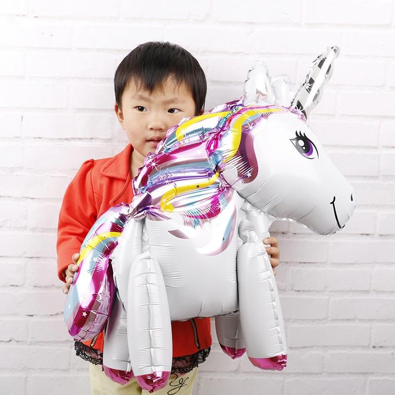  DIY  3D Unicorn Balon Unicorn Pesta  Ulang  Tahun  Dekorasi  