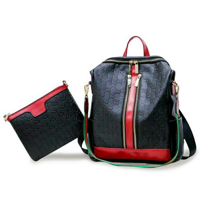 New item popular produk Tas 2Res Tengah Cairo gucci D’J multifungsi bisa ransel bisa selempang