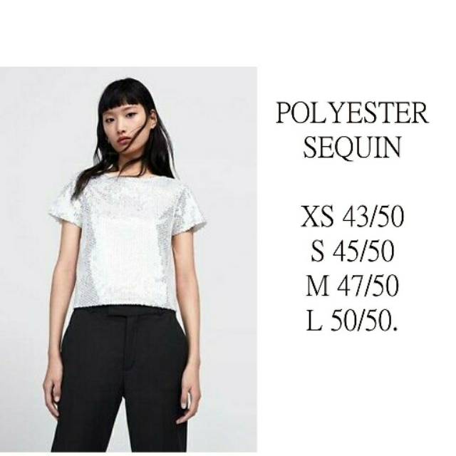MBS - Zara Sequin Blouse Top