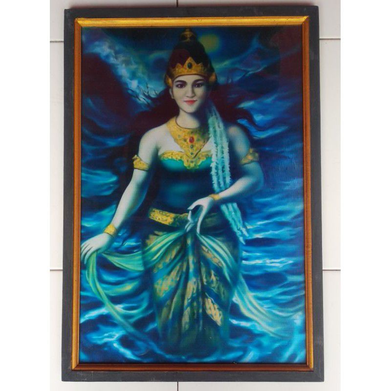 wall decor Nyi Roro kidul+ BIngkai 45×65cm