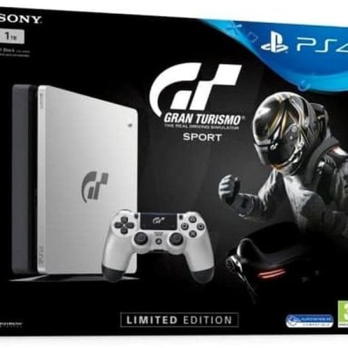 PS4 SLIM GRAND TURISMO 1TB LIMITED +1 STICK ORI FW TERBARU
