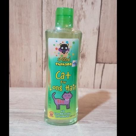 Produk Terviral SMILLING FOR LONG HAIR 250ml HIJAU / shampo kucing bulu panjang / cat / RAID ALL