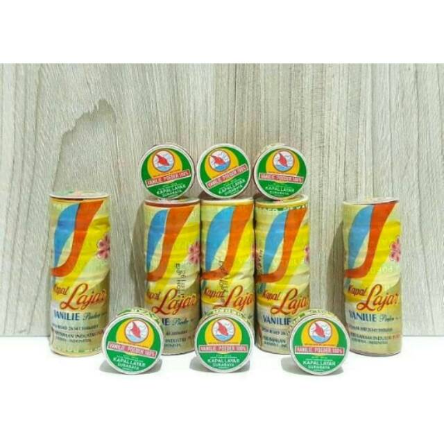 Esense/ Perasa Vanili Bubuk Cap Kapal Layar