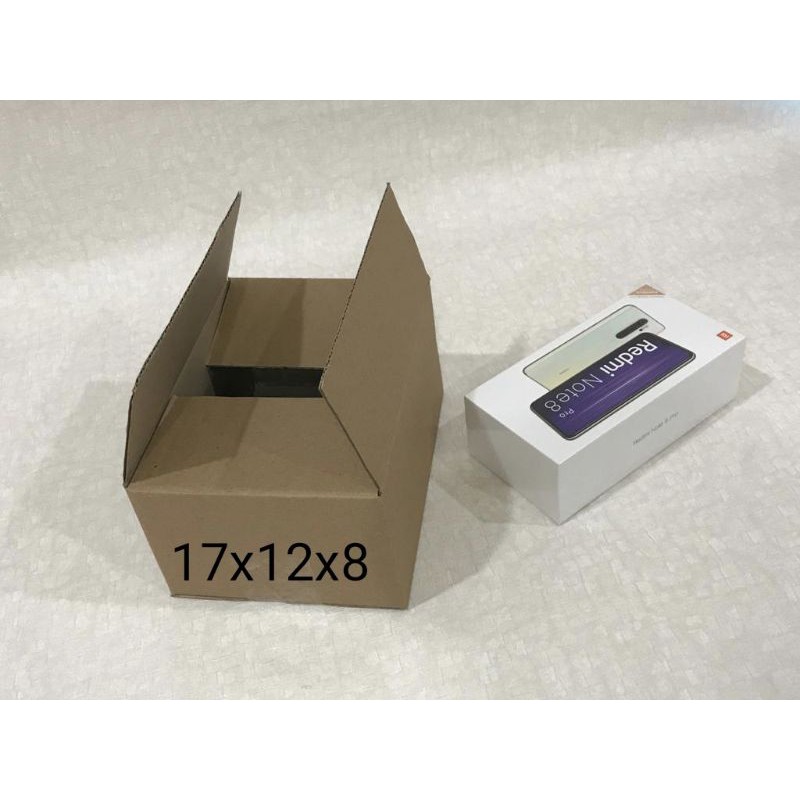 

kardus box ukuran 17x12x8