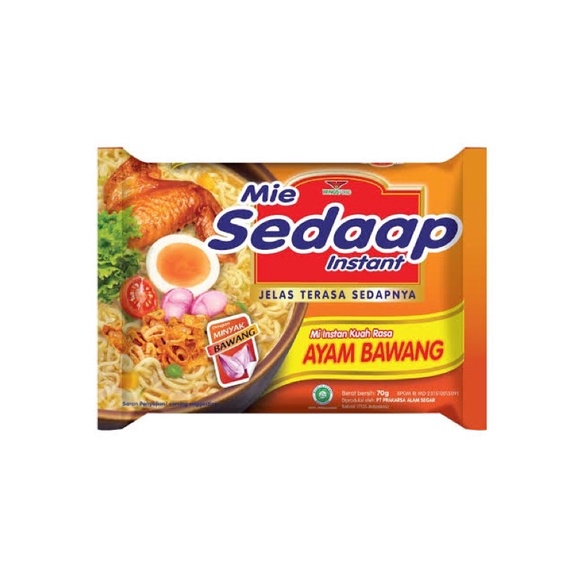 

MIE SEDAAP AYAM BAWANG/ SOTO/ BASO SPESIAL/ SINGAPORE SPICY LAKSA/ KOREAN SPICY SOUP