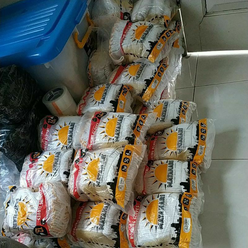 Sarung Tangan Bintik Kuning Matahari Eceran