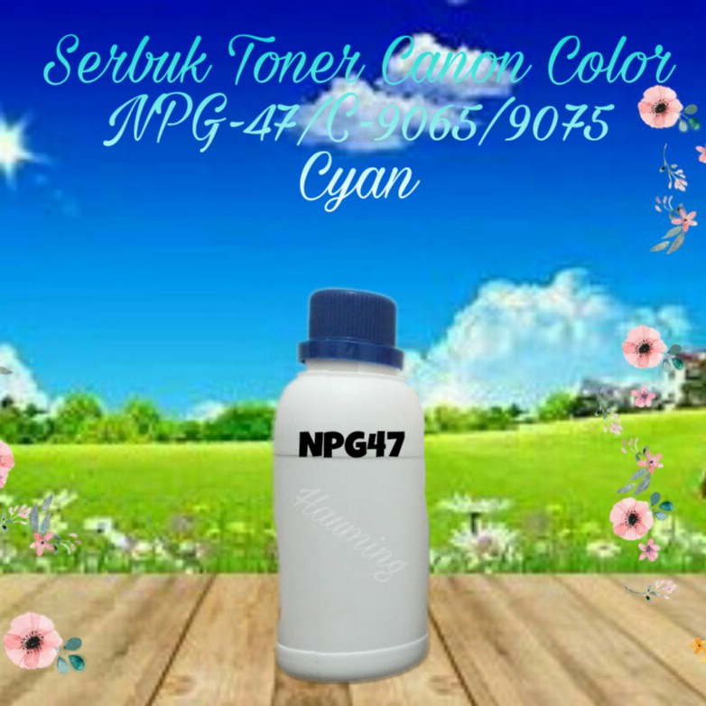 Serbuk Toner Canon Advance IR ADV NPG47 NPG-47 C9065 C9075 C-9065 9075 IRC9065 IRC9075 Cyan