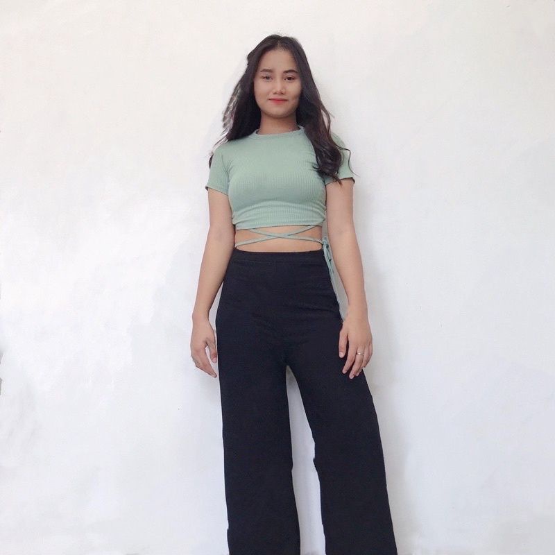 crop top tali silang