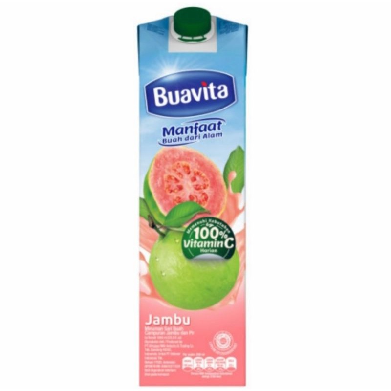 buavita jus jambu guava juice buah asli 1liter