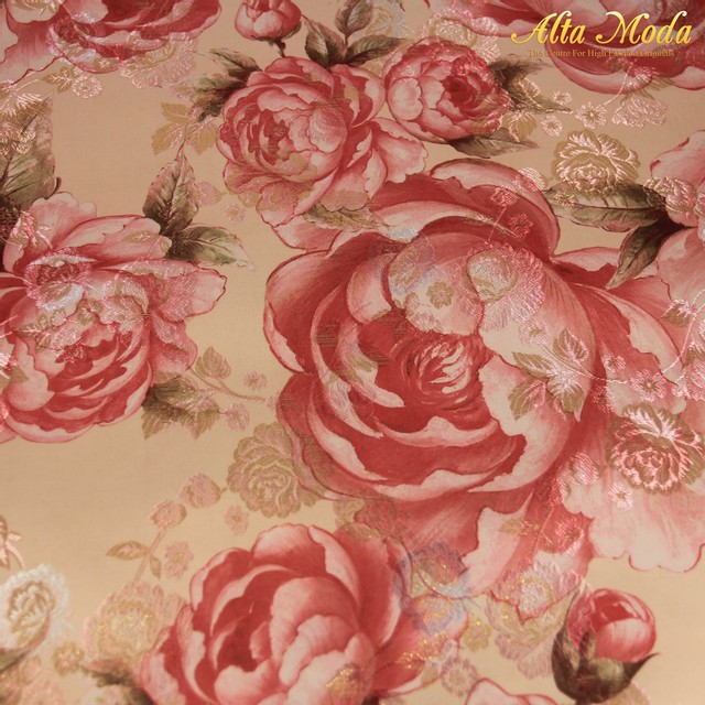 

Alta Moda Jacquard Lurex Dusty Pink Motif Bunga (1M)