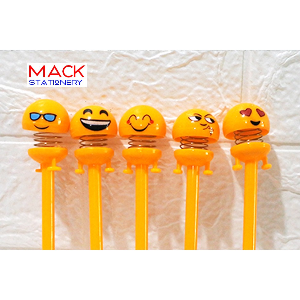 

Gel Pen Fancy Per Pegas Emoticon Kuning / Pulpen Bolpen Smile
