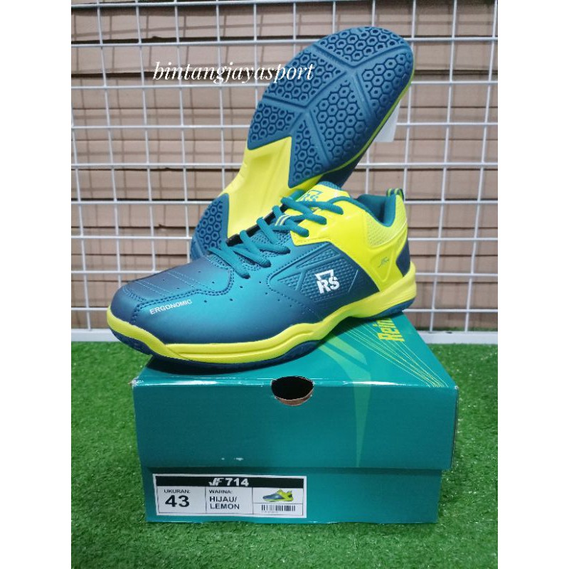 Sepatu Bulutangkis Rs Jf 714 Original