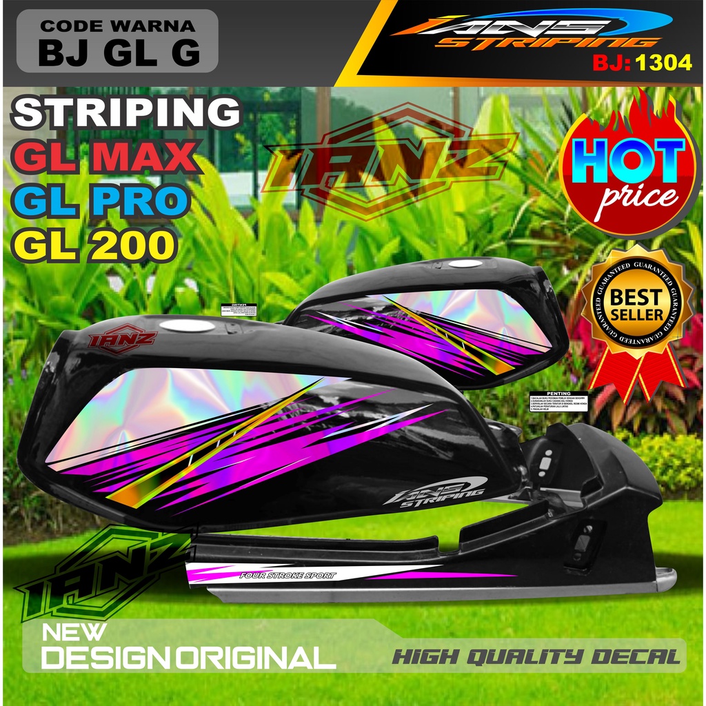 STRIPING CUSTOM GL PRO GL MAX / STRIPING GL 2000 VARIASI HOLOGRAM / STRIPING GL HOLOGRAM