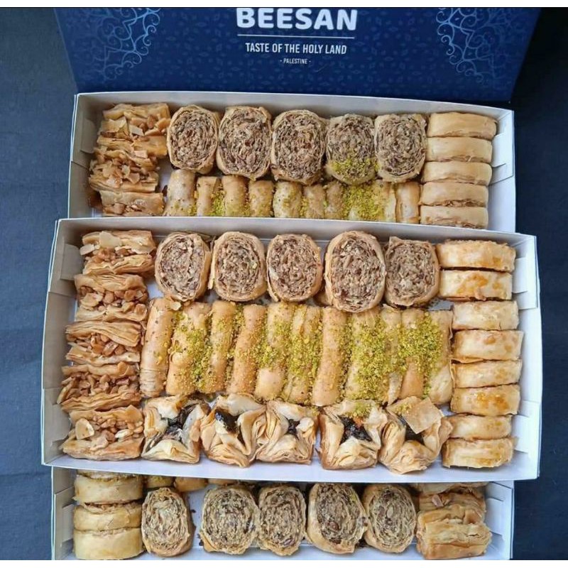 BAKLAVA BEESAN Almond & Chasew kue kering kacang almond