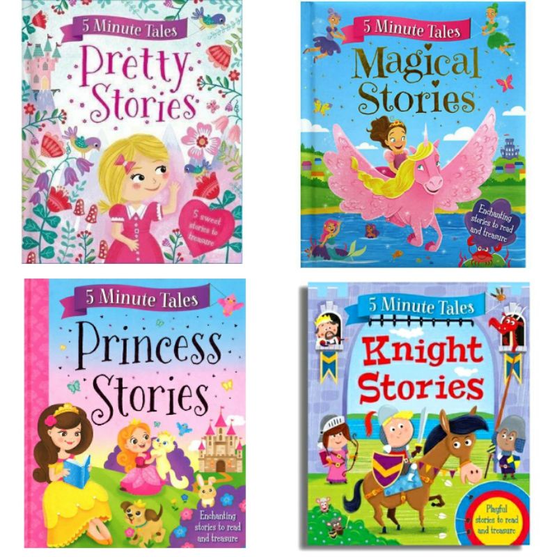 5 Minute Tales Book : Pretty Stories, Magical Stories, Princess Stories, Knight Stories Sale