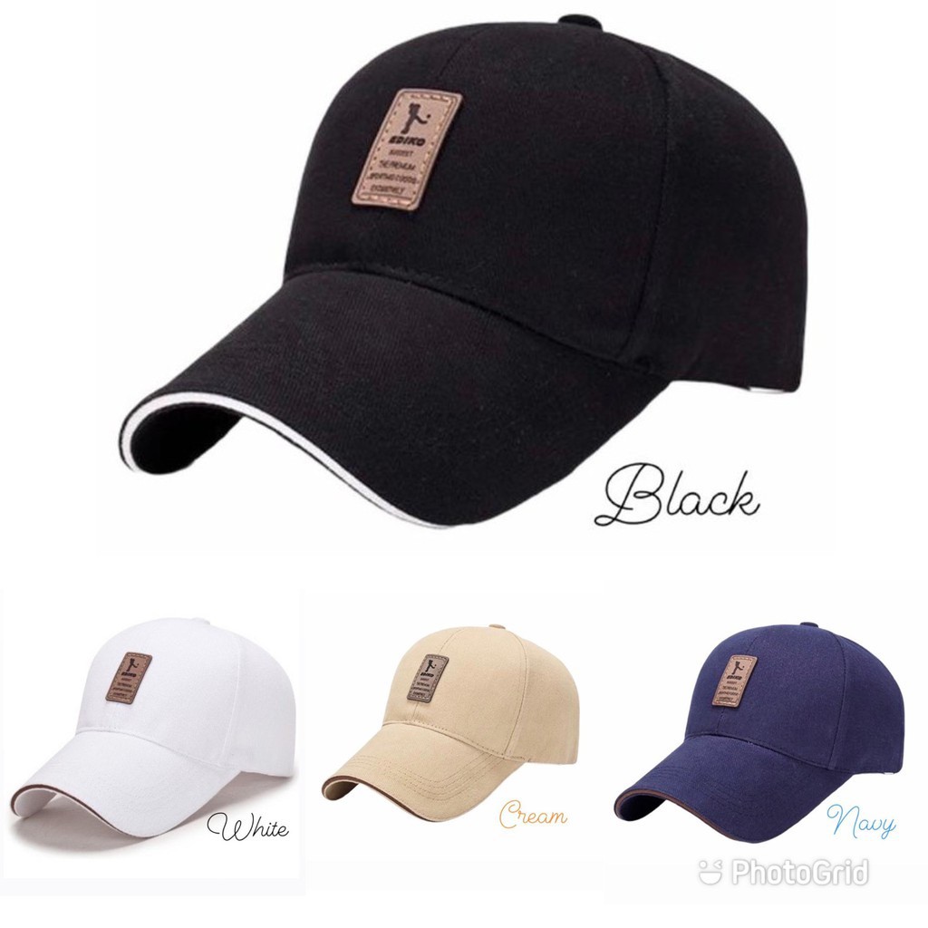 Topi Korea Baseball Ediko Korea Pria Wanita Premium Distro