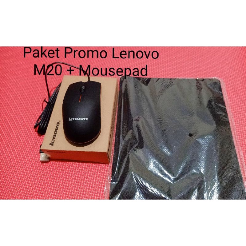 Paket Promo Lenovo M20 + Mousepad