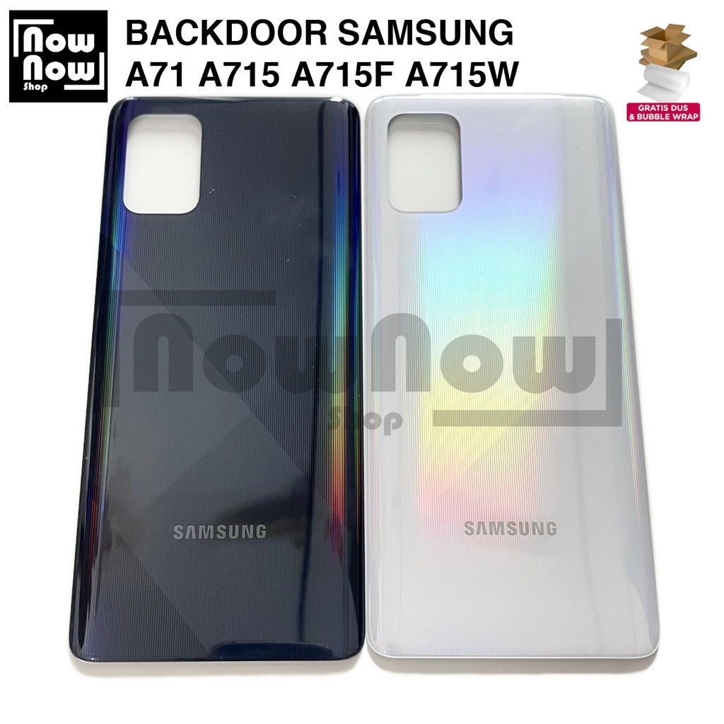 Backdoor Tutup Belakang Baterai Backcover Back Casing Housing Samsung Galaxy A71 A715 A715F A715W Cover Belakang SM-A715F SM-A715F/DS SM-A715F/DSN SM-A715F/DSM SM-A715W SM-A715X