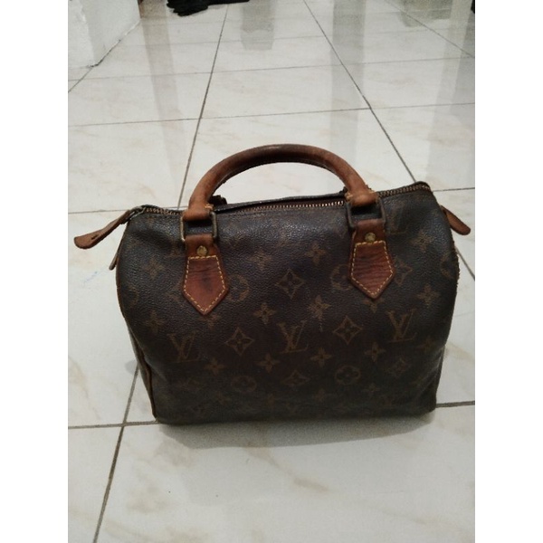 LV Speedy monogram size 25 kulit matang
