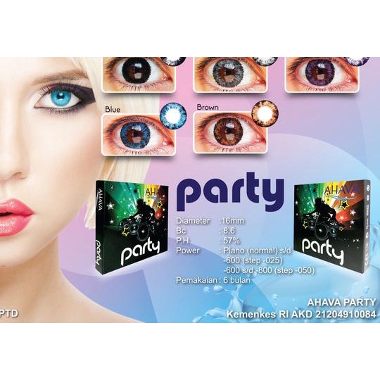 ➴ Softlens ahava party ♡