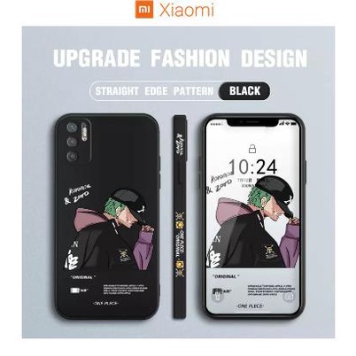 Case Xiaomi Redmi Note 10 5G Zoro One Piece Cartoon Softcase Gambar