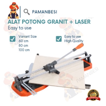 alat potong keramik granit manual 60cm Laser / tile cutter 60cm
