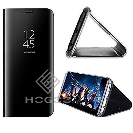 CASE FLIP MIRROR OPPO A5 2020 A9 2020 A3S F5 F7 F9 F11 F11 PRO FIND X RENO 10X ZOOM 6.6 Clear View