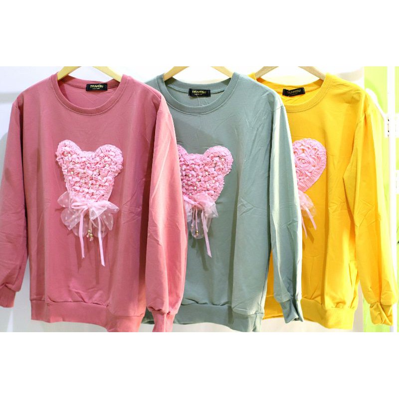 Atasan Perempuan Premium Tiramisu Kaos Cewek Import