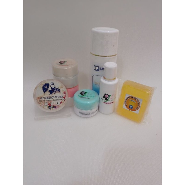 PAKET NORMAL WHITENING NIGHT ONE MILK PLUS SABUN IP SKINCARE IPUNG ORIGINAL IPCOSMETICSCENTER