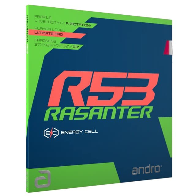 Andro Rubber / Karet Andro R53 Rasanter - Merah