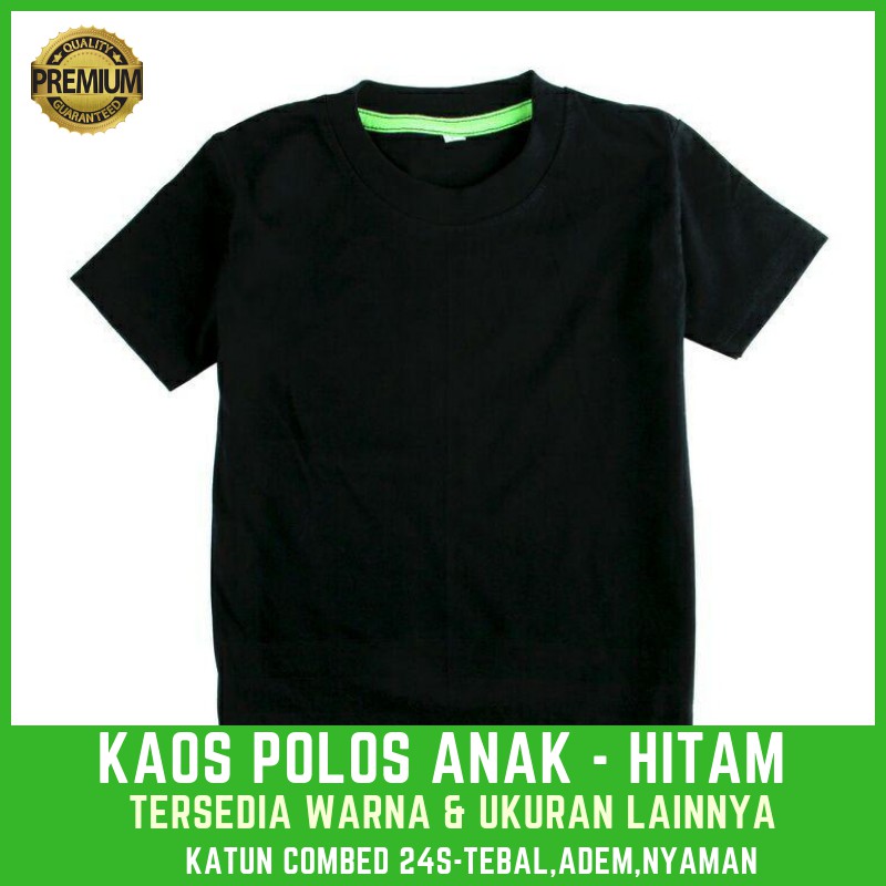 SUPER MURAH KAOS POLOS ANAK BAJU ANAK LAKI PEREMPUAN LUCU 