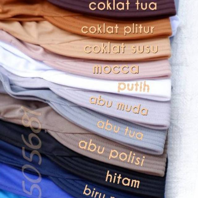 (srbbarokah)Kerudung Kaos Pet Antem / Jilbab Instan Kaos / Kerudung Slem Pondok-1