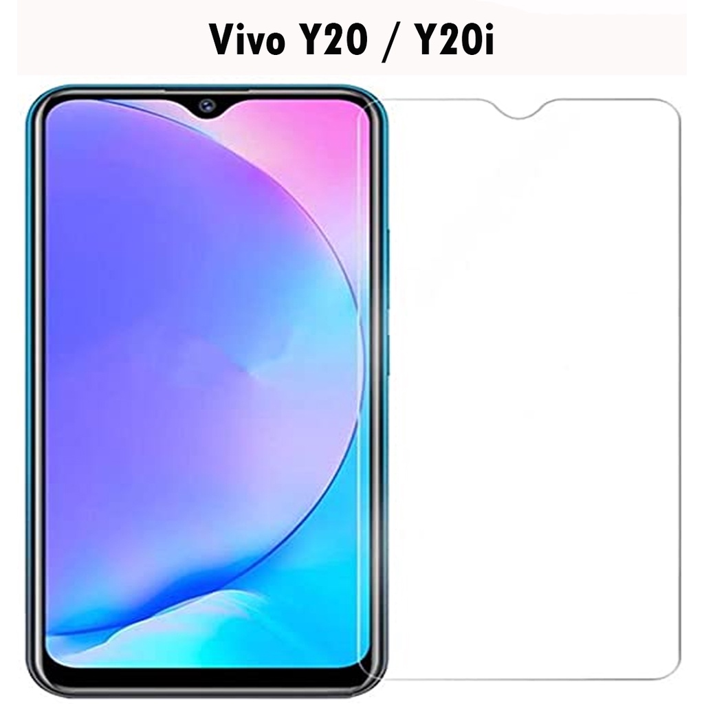 Tempered Glass Vivo Y20i Screen Protector Anti Gores