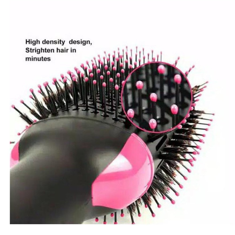 One Step Hair Dryer Styler Hot Air Brush Sisir Pengering Rambut 2336