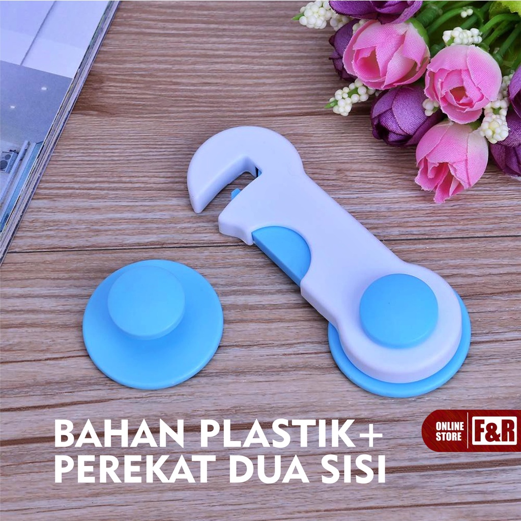 Pelindung Pengunci Pengaman Laci Lemari Furniture Pintu Kulkas Perabotan Rumah Tangga Bayi dan Anak