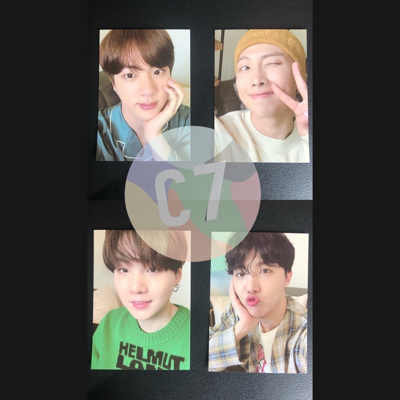 PHOTOCARD PAJAMAS BTS BE EDITION