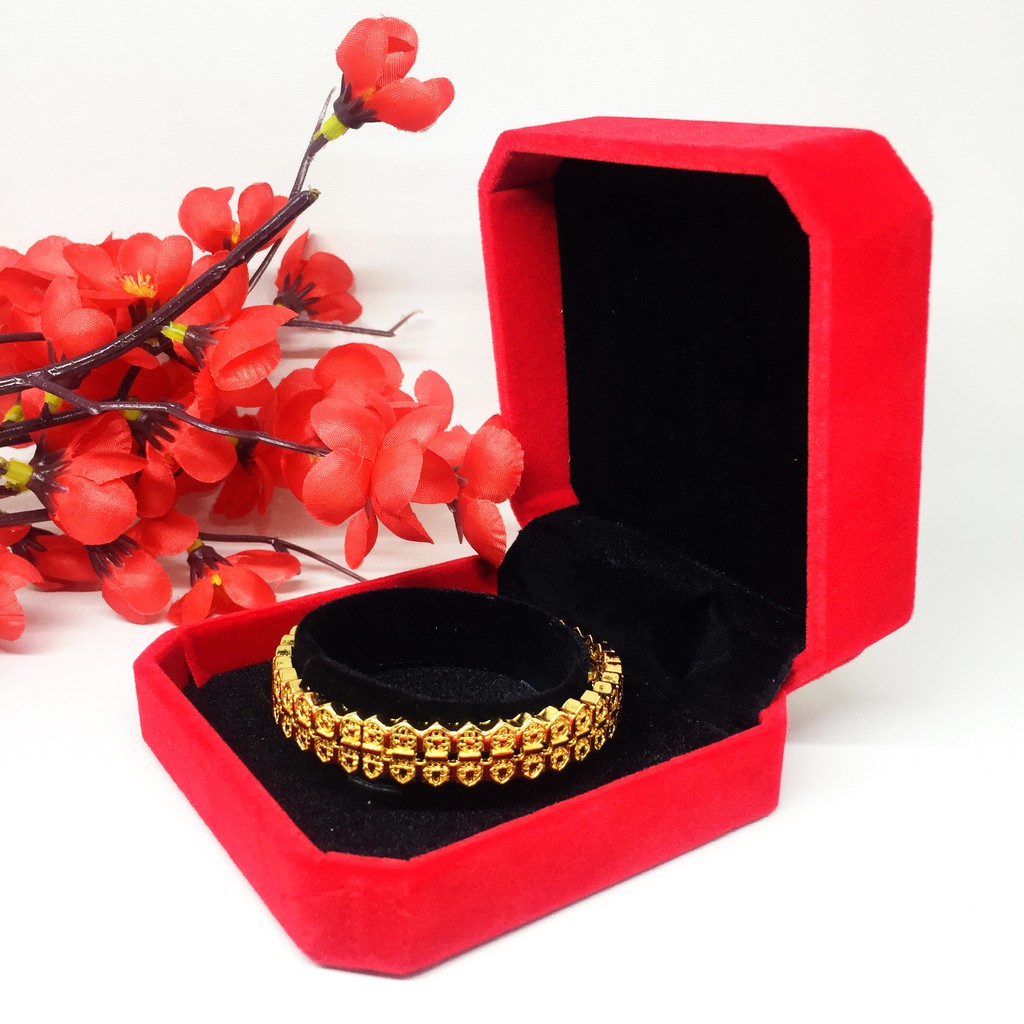 Kotak  Perhiasan Gelang Bangle Box Velvet Bludru - BX006