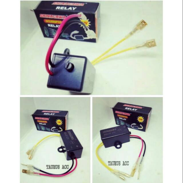 Jual RELAY KLAKSON REPITER KLAKSON PUTUS PUTUS 12VOLT UNIVERSAL(MERK