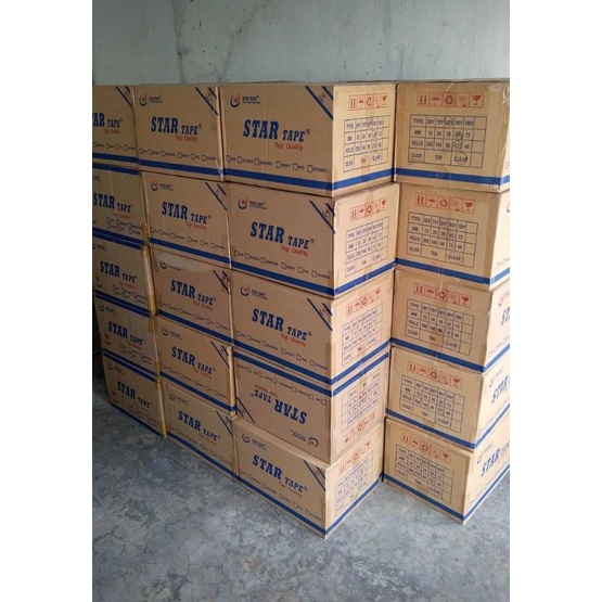 LAKBAN COKLAT 2&quot; (45X90YARD) SEVEN STAR (KARTONAN) LEBIH TEBAL