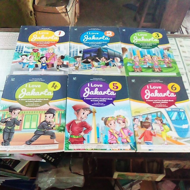 

I LOV JAKARTA KELAS 1 - 6 SD