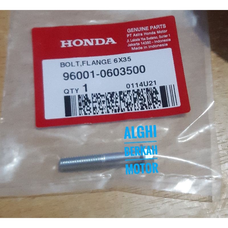 Baut CVT 6x35 Beat Scoopy Vario Spacy Original honda 96001-0603500