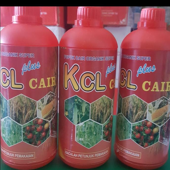 Produk Terbaik] Pupuk KCL Cair Plus 1 Liter/Pupuk Organik Cair Untuk Semua Tanaman