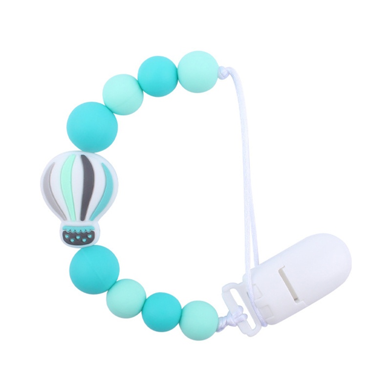 Mary Klip Empeng / Dot Motif Balon Udara Bahan Silikon Untuk Bayi Laki-Laki / Perempuan