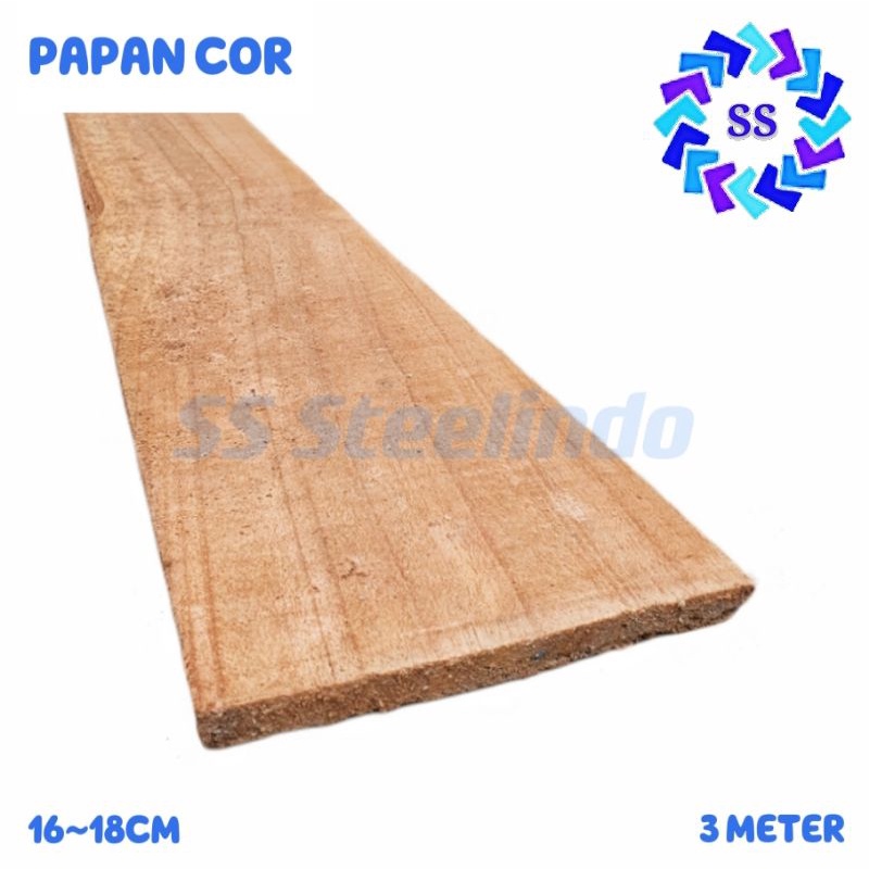 PAPAN COR KAYU KAPUK 3 METER MURAH