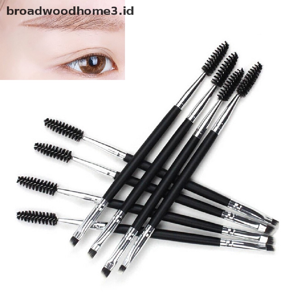 1 Pack Makeup Tool Handle Dual Brow Brush Hot Double Eyebrow Brush EyeBrow Penci